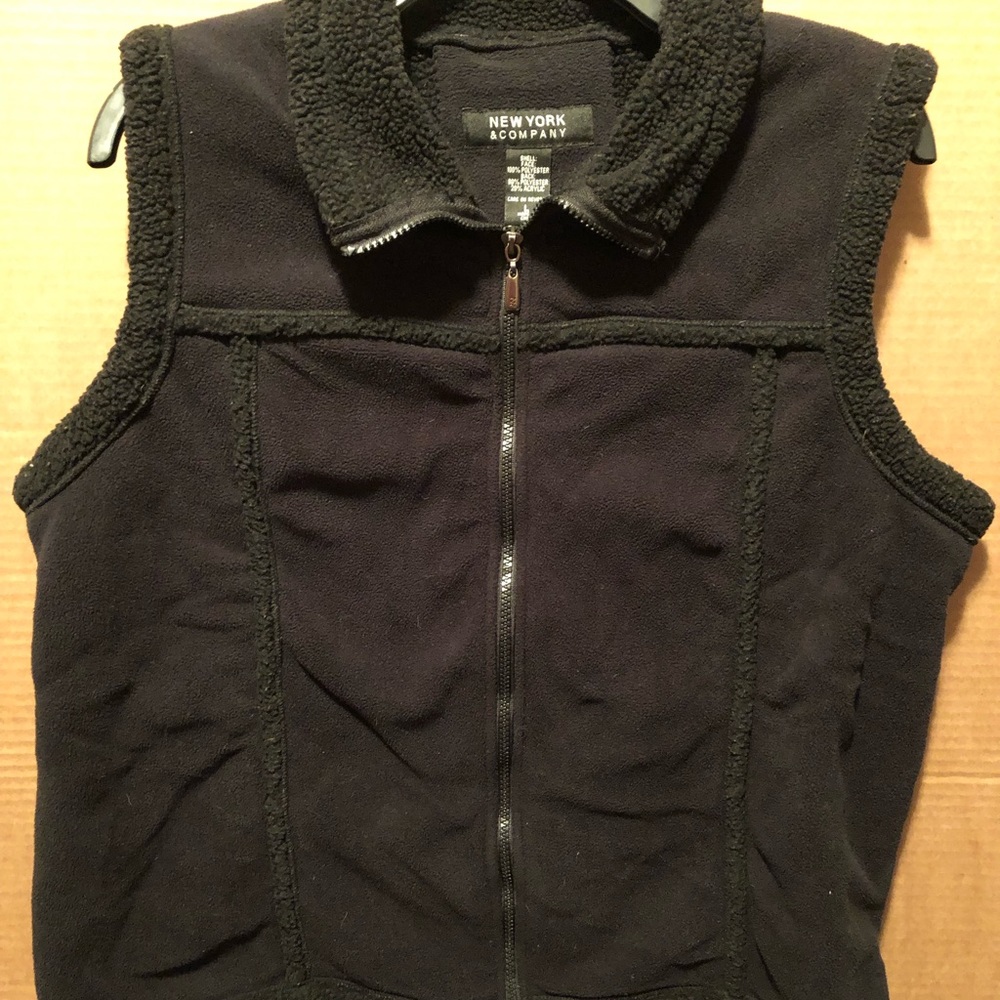 New York and Company Sherpa Lined Vest